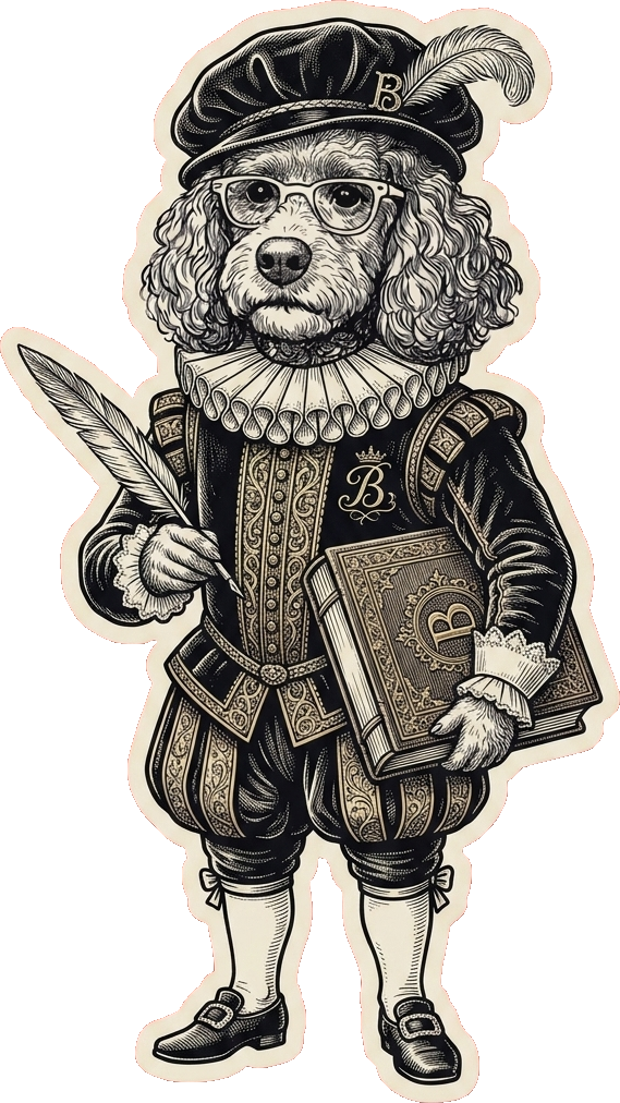 Shakespeare sticker