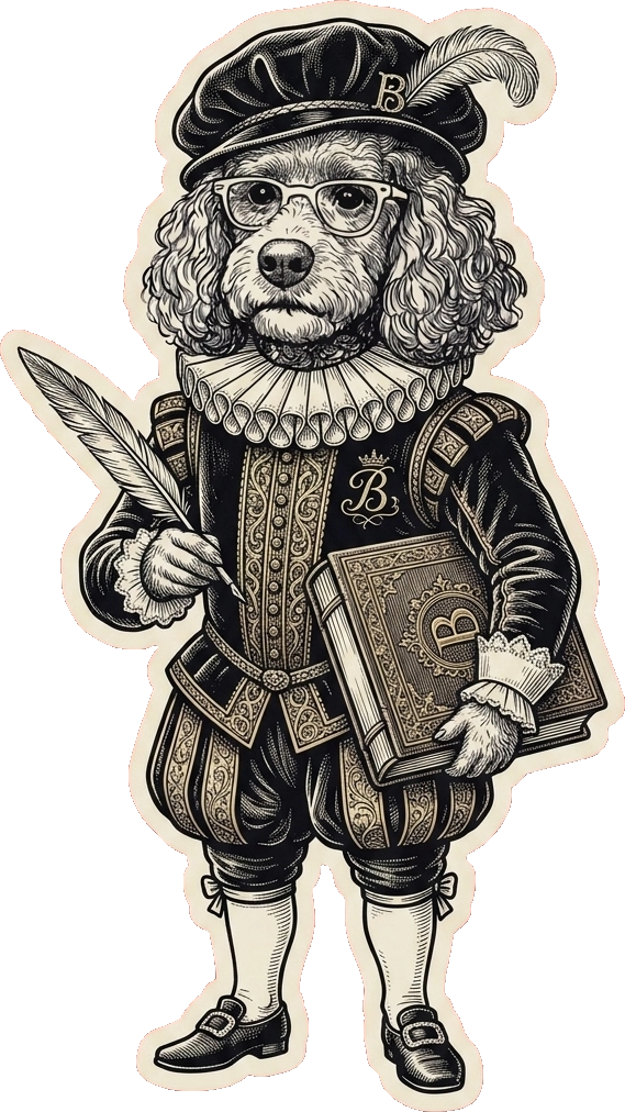 Shakespeare sticker